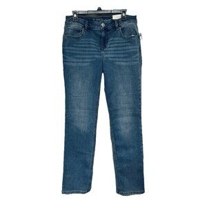 M Jeans by Maurices New w Tag Straight Mid-Rise Jeans Women's size 10
